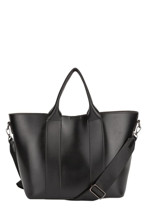 TWIN STRAP TOTE WITH INNER POUCH