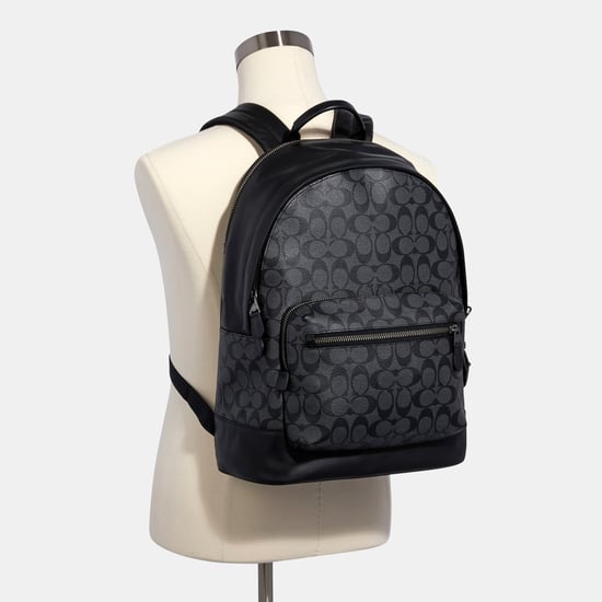 West Backpack in Signature Bag