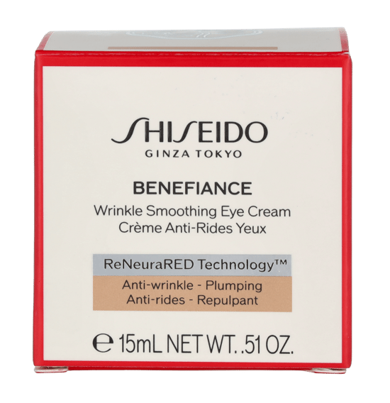 Shiseido Benefiance Wrinkle Smoothing Eye Cream15 ml. - Image 2