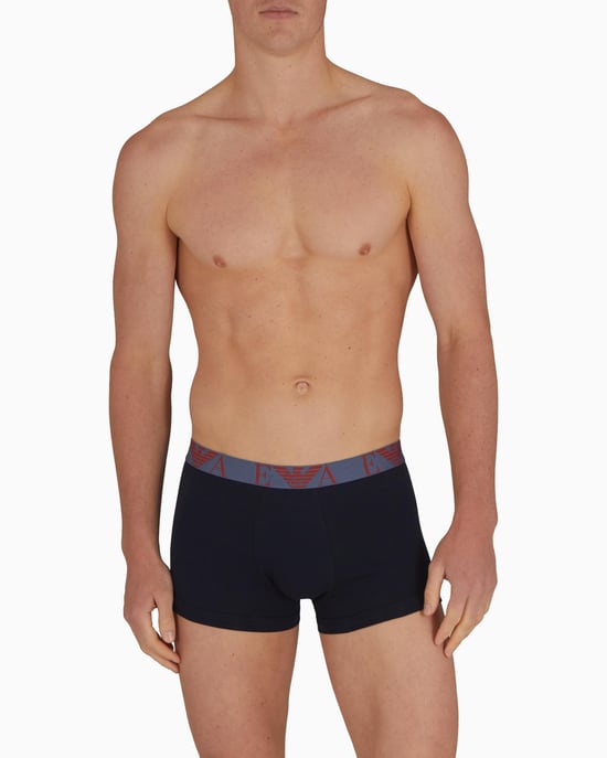Emporio Armani 3-pack herenboxers met gedurfde monogramlogo - Image 3