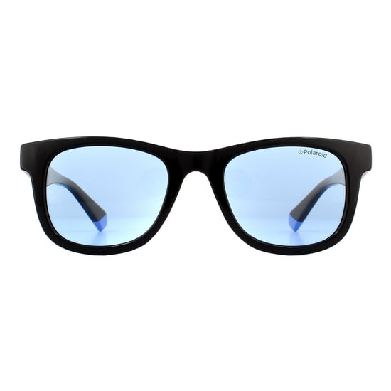 Polaroid Kids Square Kidss Black Blue Blue Polarized Sunglasses