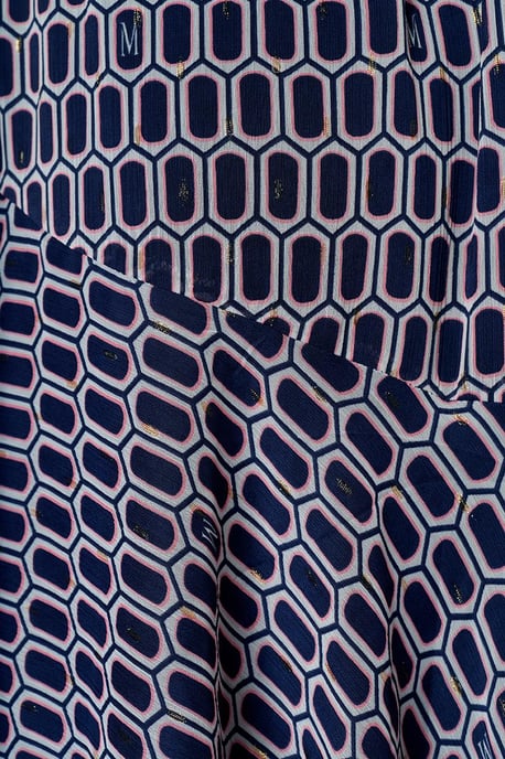 Amee Print Rok Navy / Multi - Image 5