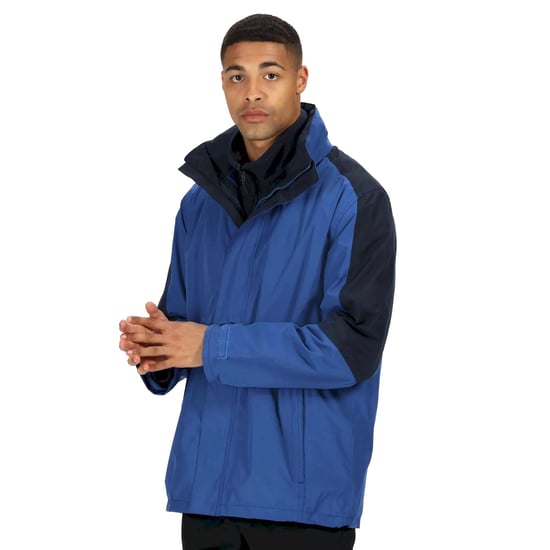 Regatta Defender III 3-in-1 Waterproof Windproof Jacket / Performance Jacket (Royal/Navy)