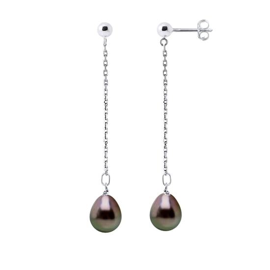 DIADEMA - Earrings - Pending - Real Tahitian Pealrs and White Gold