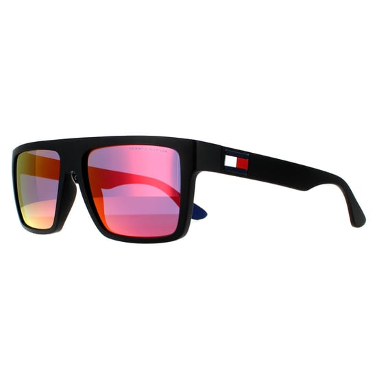Tommy Hilfiger Zonnebril TH 1605/S 003 MI MATTE ZWART GREY INFRARED - Image 2