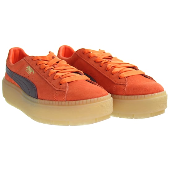 PUMA Platform Trace Block Orange Womens Trainers