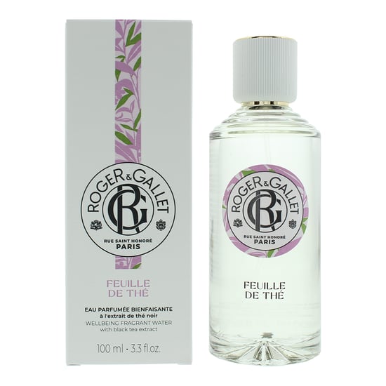 Roger & Gallet Feuille De Thé Fragrant Wellbeing Water 100ml - Image 1