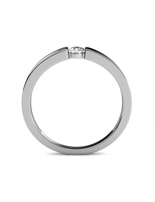 Eenvoud Ring - Oostenrijks Kristal - Image 5