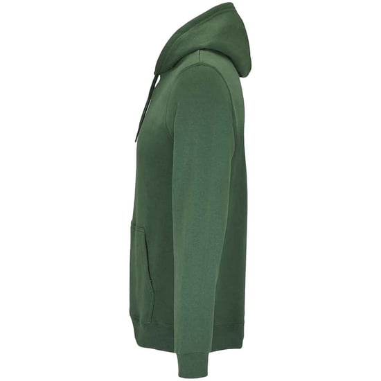 SOLS Snake Unisex Hooded Sweatshirt / Hoodie (Fles groen) - Image 3
