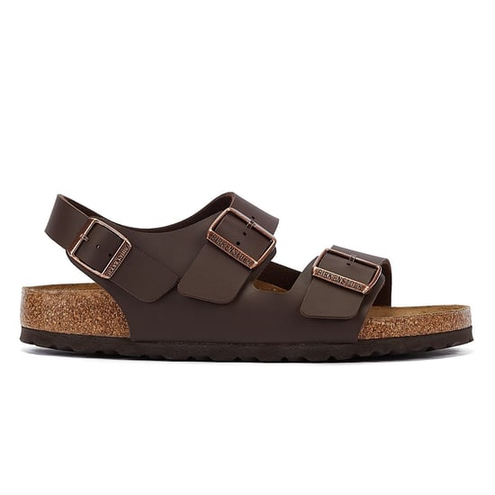 Birkenstock Milano Birko Flor Bruin Smalle Sandalen - Image 4