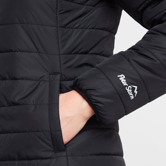Peter Storm Women's Blisco II Insulated & Water Repellent Longline Puffer Jacket with Hood