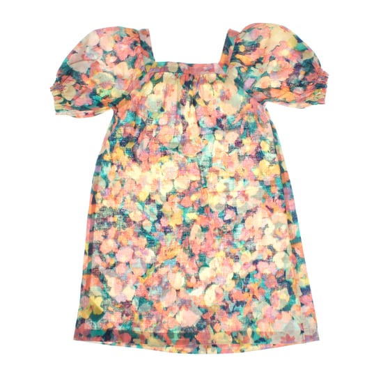 Short sleeve floral dress 601084 girls