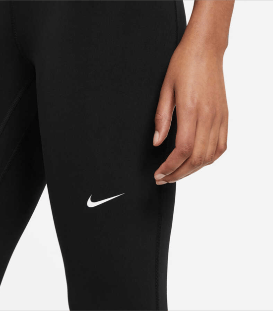 Nike Pro Dames Zwarte Hoge Taille Crop Leggings - Image 5