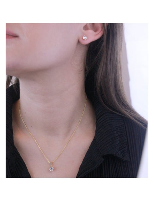 Kristine Set - Gold and Crystal - Image 2