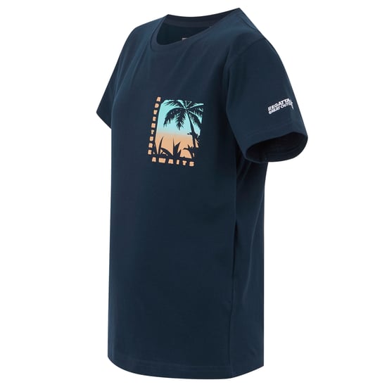 Regatta T-shirt Bosley VIII Parasailing för barn/ungdomar (Marin) - Image 3