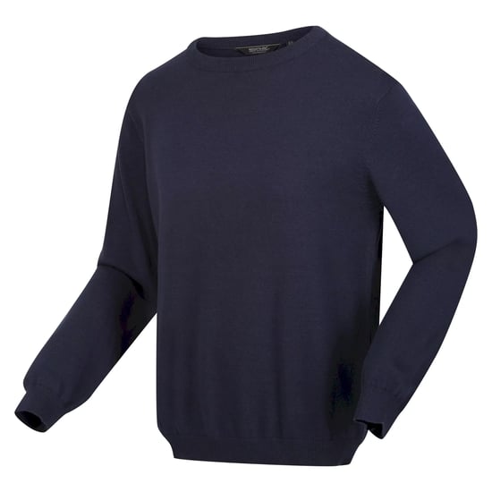 Regatta Mens Kaelen Jersey Knitted Jumper (Navy)
