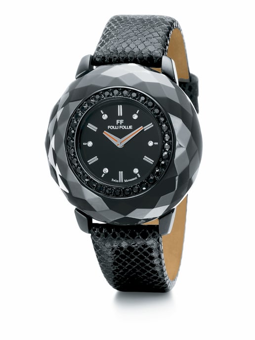 Folli Follie Ladies Watch Quartz black - Image 1