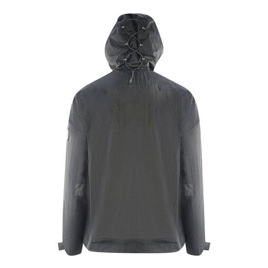 Lyle & Scott Plain Hooded Black Jacket - Image 4