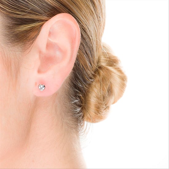 Luxenter Sterling zilveren 925 oorbellen met gerhodineerde zirkonia - Goth - Image 2