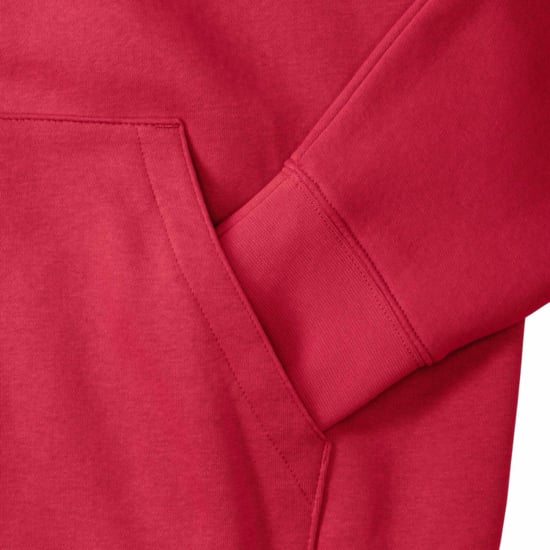 Russell Mens Authentic Full Zip Hooded Sweatshirt / Hoodie (Classic Red) - Image 6