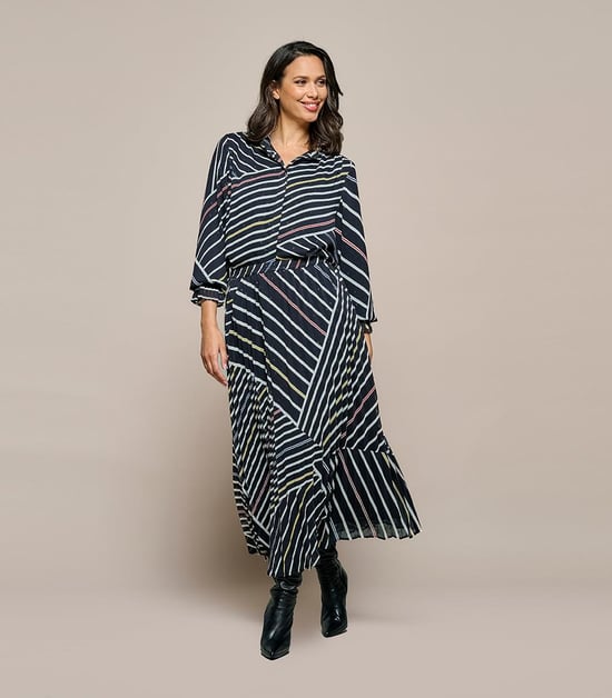 Norita Print Rok Zwart / Multi - Image 6