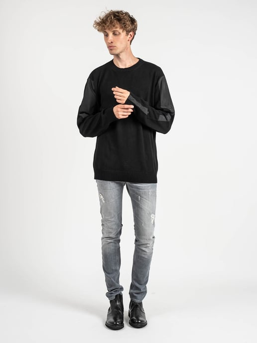 Les Hommes Pullover Men's Black