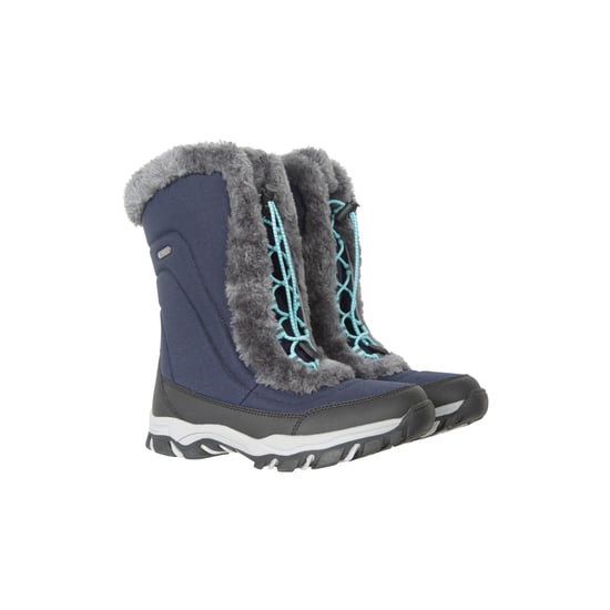 Mountain Warehouse Childrens/Kids Ohio Snow Boots (Navy)