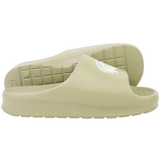 Lacoste Serve Slide 2.0 123 1 CMA Mens Beige Sliders - Image 4