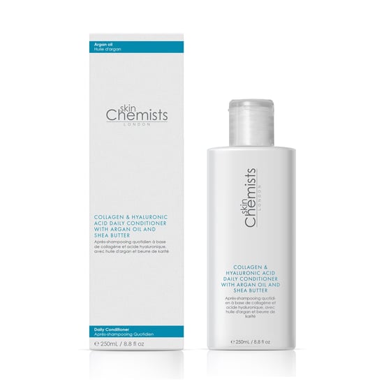 skinChemists Collageen & Hyaluronzuur Dagelijkse Conditioner met Arganolie & Shea Butter 250ml - Image 3
