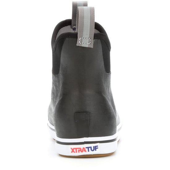 Xtratuf Ankle Deck Rubber Black Wellington Boots - Image 2