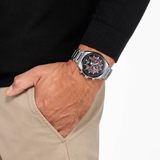 Citizen Tsuki-yomi Men's Silver Watch BY1018-80X - Image 4