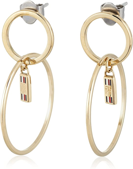 Tommy Hilfiger Women's Stainless Steel Drop Earrings - Gold 2780321