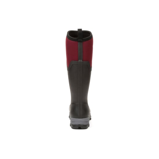 Muck Laarzen Arctic Ice Tall Rubber Zwart/Maroen Wellington Laarzen - Image 2