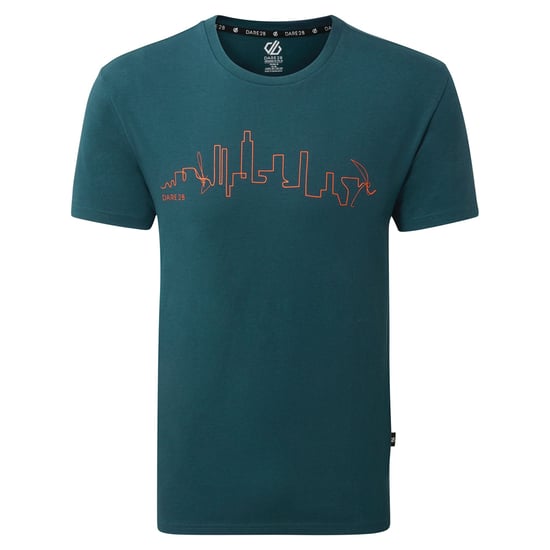 Dare 2b Mens Divide Cotton Jersey Graphic T Shirt Tee