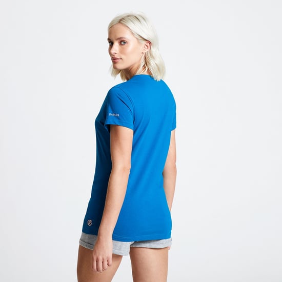Dare 2b Womens Parallel Cotton Graphic Scoop Neck T Shirt