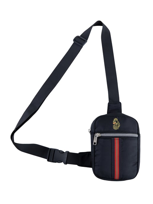 Luke 1977 Men's Euston Cross Body Bag in Black