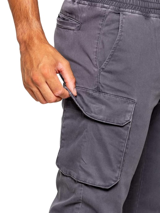 Enzo | Mens Cargo Trousers - Image 3