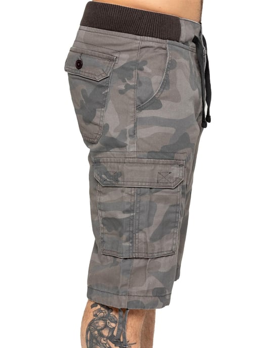 Enzo heren Cargo Combat Camo korte broek - Image 4