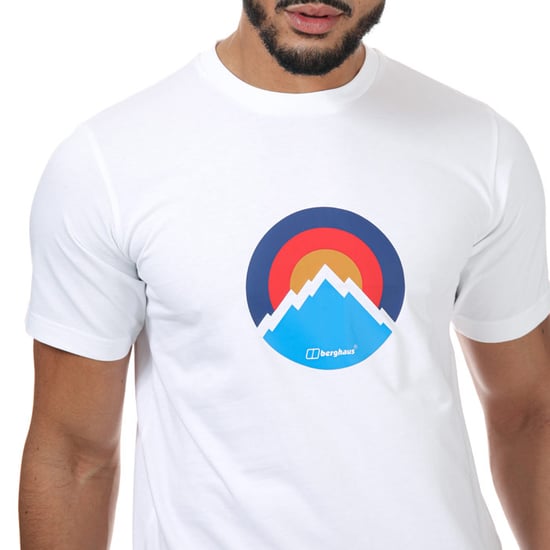 Men's Berghaus Modern Mountain T-Shirt in White