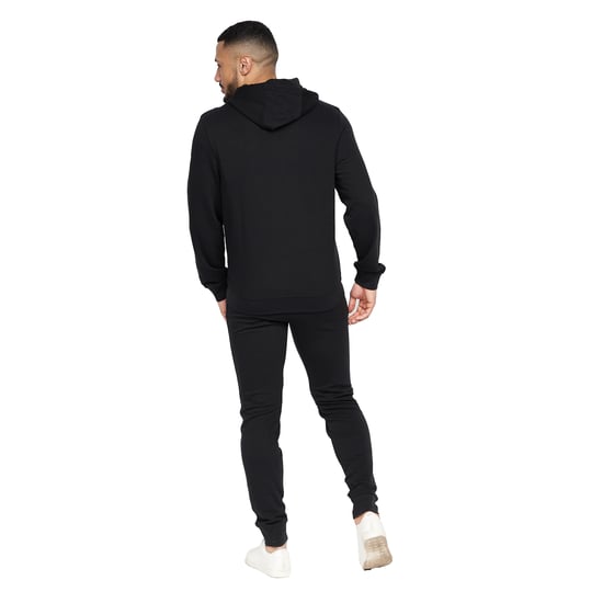 Crosshatch Heren Braxson Full Zip Hoodie (Zwart) - Image 2