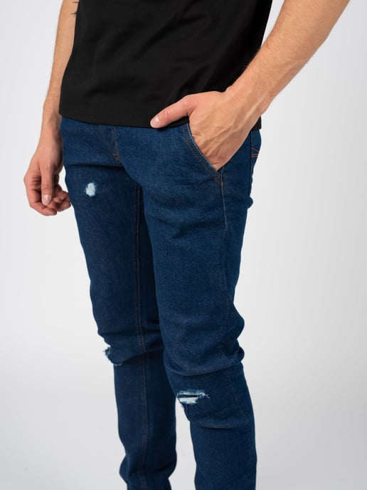 Guess Jeans Slim Tapered Men's Blue - Image 5