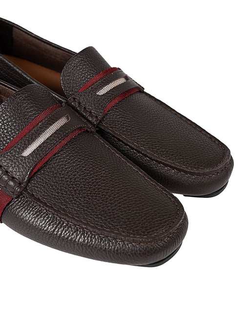 Bally Moccasins Waran Men's Brown - Image 4