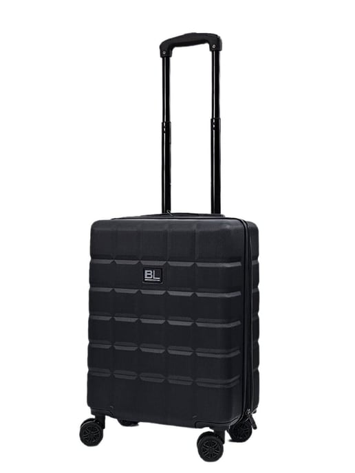 Classic Hard Shell 8 Wheel Cabin Luggage Suitcase