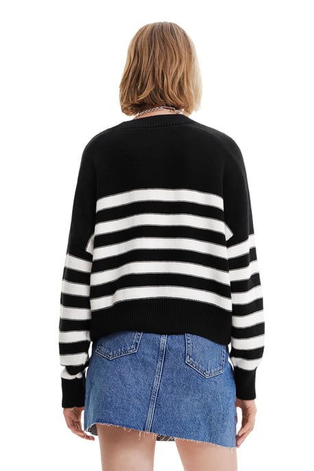Desigual Dam Svart Stickat - Image 2