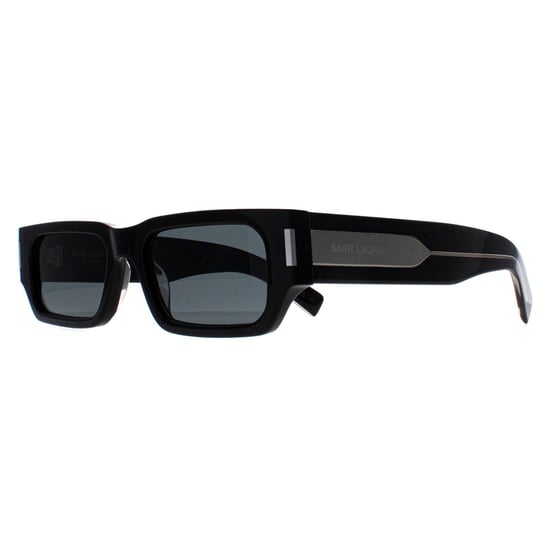 Saint Laurent Rectangle Mens Black Grey SL660 - Image 2