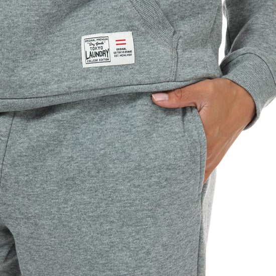 Women's Tokyo Laundry Adalee Jog Pants in Grey Marl