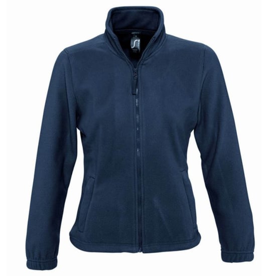 SOLS Dames/dames North Full Zip Fleece Jacket (Marine) - Image 1