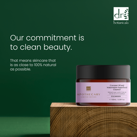 Dr Botanicals Kokosolie & Watermeloen Superfood Reiniger 100ml - Image 3