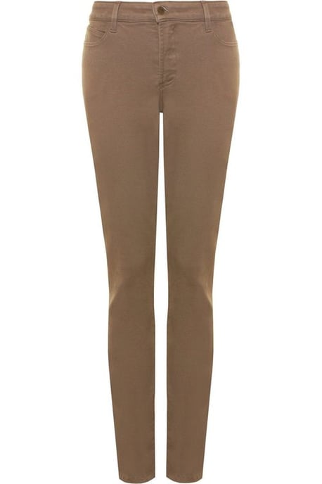 Alina Skinny Jeans Taupe Super Sculpt Denim
