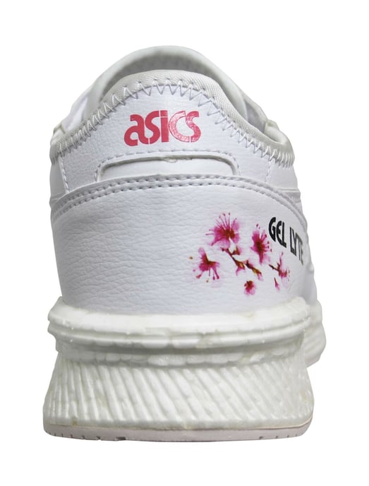Asicstiger Hyper Gel-Lyte Womens White Running Trainers - Image 2